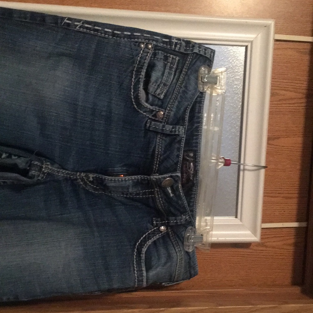 Silver jeans
